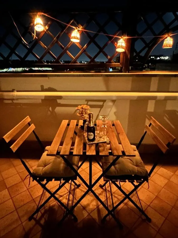 Vita Lenta Terrazza Roma Garbatella Italia