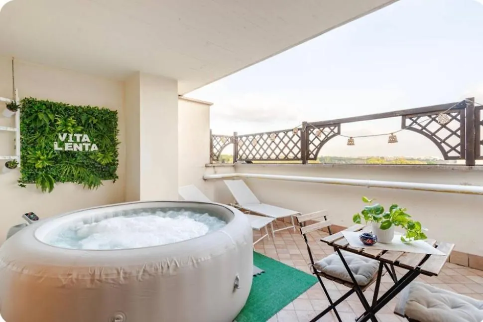 Vita Lenta Terrazza Roma Garbatella